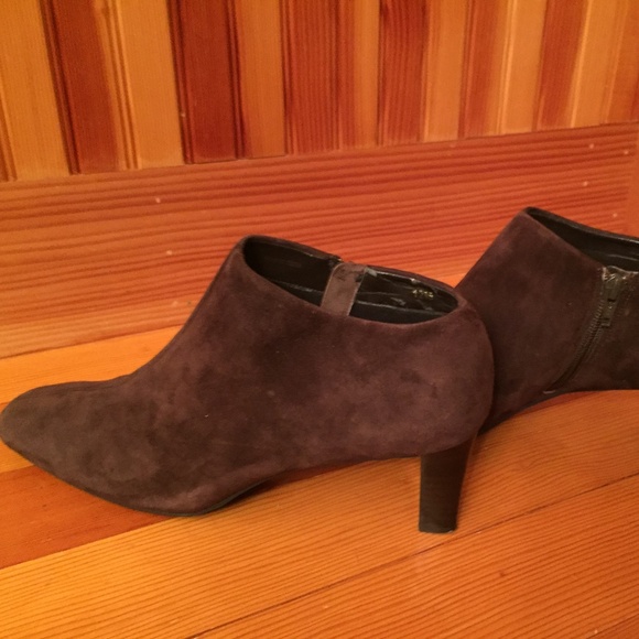 Vanelli Brown Suede Shoe Boot Quench 12M - Picture 4 of 8